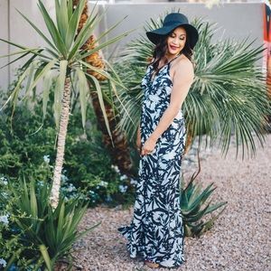 BB Dakota Print Maxi Dress